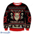 Viking Valhalla Ugly Christmas Sweater, All Over Print Sweatshirt