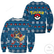 Lucario Pokemon Anime Ugly Christmas Sweater