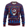 Colorado Avalanche Grateful Dead Ugly Christmas Sweater