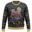 Beavis And Butthead Surprise Reaction Christmas Ugly Sweater