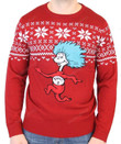 Dr Seuss Thing 2 For Unisex Ugly Christmas Sweater, All Over Print Sweatshirt