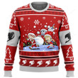 Fairy Tail Chibi Ugly Christmas Sweater, All Over Print Sweatshirt