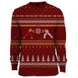 Street Fighter Ryu Vs. Ken Ugly Christmas Sweater, All Over Print Sweatshirt