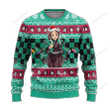 Demon Slayer Tanjiro Kamado Ugly Christmas Sweater