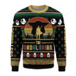 Dadalorian Ugly Christmas Sweater, All Over Print Sweatshirt
