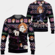 Nobara Kugisaki Jujutsu Kaisen Wool Knitted Ugly Christmas Sweater