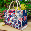 Chicago Cubs Exo Leather Handbag, Chicago Cubs Exo Leather Bag Gift