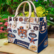 Auburn Tigers Exo Leather Handbag, Auburn Tigers Exo Leather Bag Gift