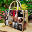 Janet Jackson Leather Handbag, Janet Jackson Leather Bag Gift