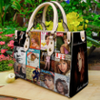 Barbra Streisand Leather Handbag, Barbra Streisand Leather Bag Gift