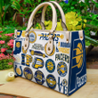 Indiana Pacers Leather Handbag , Indiana Pacers Leather Bag Gift