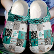 Ballet Eat Sleep Crocs Crocband Clogs, Gift For Lover Ballet Crocs Comfy Footwear