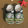 Camping Camper In The Night Crocs Crocband Clogs, Gift For Lover Camping Crocs Comfy Footwear