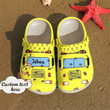 Personalized Bus Driver Car Crocs Crocband Clogs, Gift For Lover Bus Driver Crocs Comfy Footwear