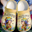 Hippie She Live Happily Crocs Crocband Clogs, Gift For Lover Hippie Crocs Comfy Footwear