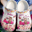 Personalized Happy Camping Crocs Crocband Clogs, Gift For Lover Camping Crocs Comfy Footwear