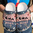 Nurse Cna A Work Of Heart Crocs Crocband Clogs, Gift For Lover Nurse Crocs Comfy Footwear