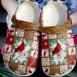 Cardinal I Will Always Be With You Crocs Crocband Clogs, Gift For Lover Cardinal Crocs Comfy Footwear