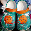 Personalized Basketball Galaxy Net Crocs Crocband Clogs, Gift For Lover Basketball Crocs Comfy Footwear