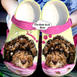 Labradoodle Fur Baby Crocs Crocband Clogs, Gift For Lover Labradoodle Crocs Comfy Footwear