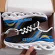 NFL Los Angeles Chargers Triangle Custom Personalized Running Sports Max Soul Shoes