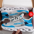 Nfl Carolina Panthers Custom Personalized Running Sports Max Soul Shoes Style 1