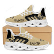 NFL New Orleans Saints Sporty Design Trending Max Soul Shoes