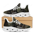 NFL Cleveland Browns Camo Camouflage Design Max Soul Shoes