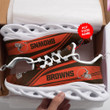 NFL Cleveland Browns Custom Personalized Max Soul Shoes