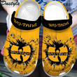 Wu Tang Symbol Crocs Crocband Clogs, Gift For Lover Wu Tang Crocs Comfy Footwear