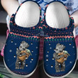 Baby Yoda And Groot Christmas Crocs Crocband Clogs, Gift For Lover Baby Yoda And Groot Crocs Comfy Footwear