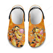 Happy Tiger Orange Disney Cartoon Crocs Crocband Clogs, Gift For Lover Tiger Crocs Comfy Footwear