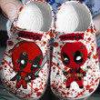 Deadpool Crocs Crocband Clogs, Gift For Lover Deadpool Crocs Comfy Footwear