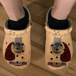 Personalized Classic Guitar Crocs Crocband Clogs, Gift For Lover Classic Guitar Crocs Comfy Footwear