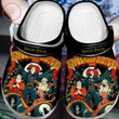 The Sanderson Sisters Hocus Pocus Crocs Crocband Clogs, Gift For Lover The Sanderson Sisters Hocus Pocus Crocs Comfy Footwear