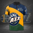 Utah Jazz 3D Polo Shirt