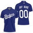 Personalized Los Angeles Dodgers Alternative Blue Polo Shirt