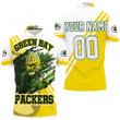 Personalized Green Bay Packers James Crawford For Fans Polo Shirt