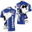 New York Rangers Snoopy Lover 3D Printed Polo Shirt