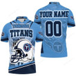 Personalized Tennessee Titans Helmet Afc South Division Champions Super Bowl Polo Shirt