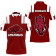 Arkansas Razorbacks Ncaa For Razorbacks Fan 3D Polo Shirt