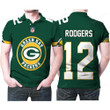 Green Bay Packers Aaron Rodgers 12 Legend Player 3D Printed Gift For Rodgers And Packers Fan Polo Shirt