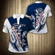 New England Patriots Casual 3D Polo Shirt