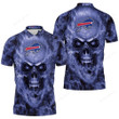 Buffalo Bills Nfl Fans Skull Polo Shirt