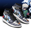 Kakashi Naruto Anime Lightning Air Jordan AJ1 Shoes Sport Sneakers