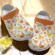 Strong Rooster Chickens Crocs Crocband Clogs
