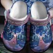 Personalized Magical Deer In The Winter Crocs Crocband Clogs