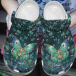 Magical Butterfly Crocs Crocband Clogs