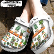 Personalized Cactus Lover Vintage Crocs Crocband Clogs