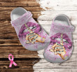 Lip Breast Cancer Awareness Pinky She Believed Crocs Crocband Clogs
